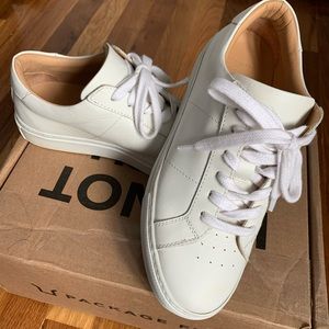 Great royale blanco leather shoes